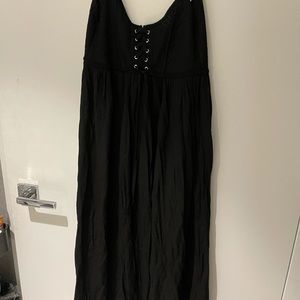 ZARA Corset Midi Dress S